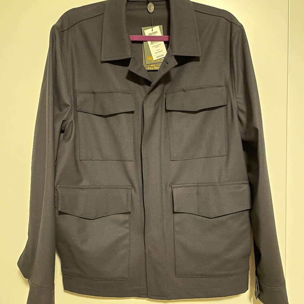 Todd Snyder Navy Wool Jacket/Overshirt - US M [NEW]